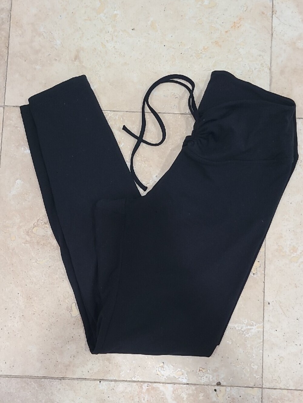 PINK Victoria's Secret Black High-Waist Leggings